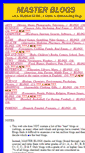 Mobile Screenshot of masterblogs.com